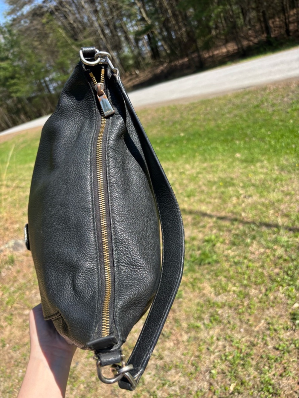 Furla Leather Shoulder Bag - Picture 15 of 17